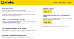 Desktop Screenshot of enrol.wintec.ac.nz